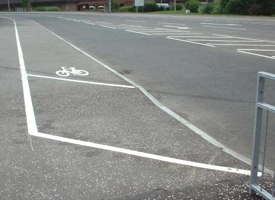 This is a quiet road, compared to the previous one
