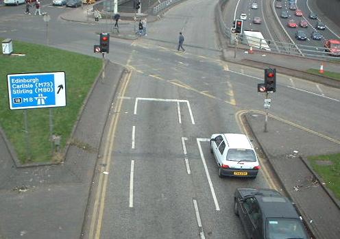 Cyclists aren't allowed on motorways!